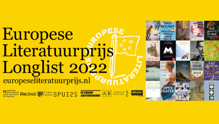 Longlist Europese Literatuurprijs 2022 bekend