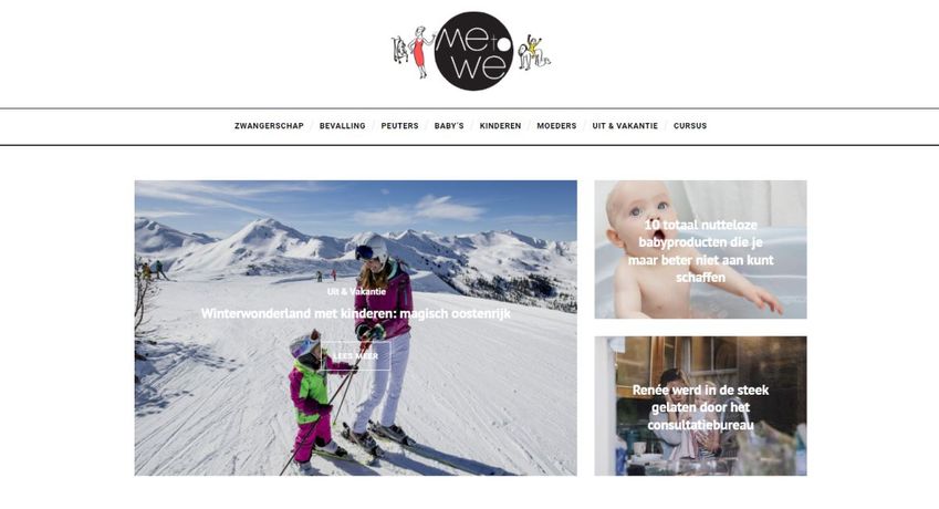 Me-to-We van Snippet Media naar Kompas Publishing en Familyblend