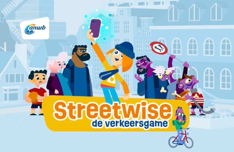Nieuwe (gratis) ANWB-app: Streetwise, de verkeersgame voor kids