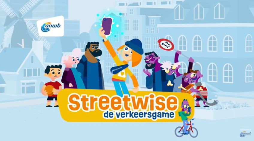 Nieuwe (gratis) ANWB-app: Streetwise, de verkeersgame voor kids
