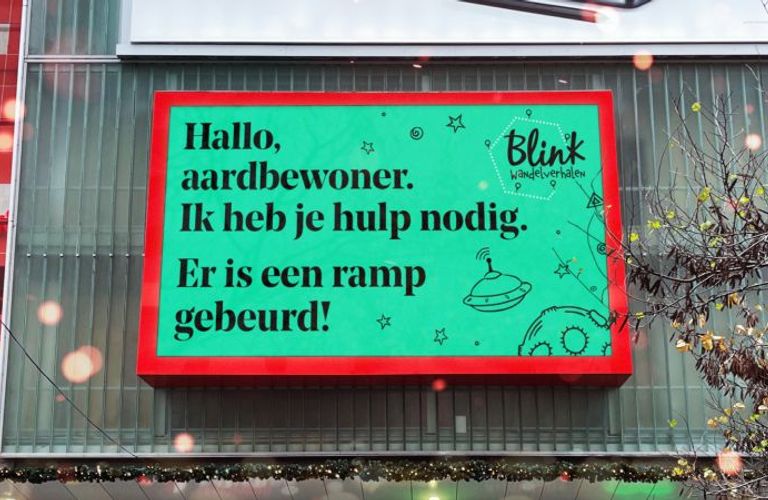 Blink lanceert het eerste wandelverhaal ooit