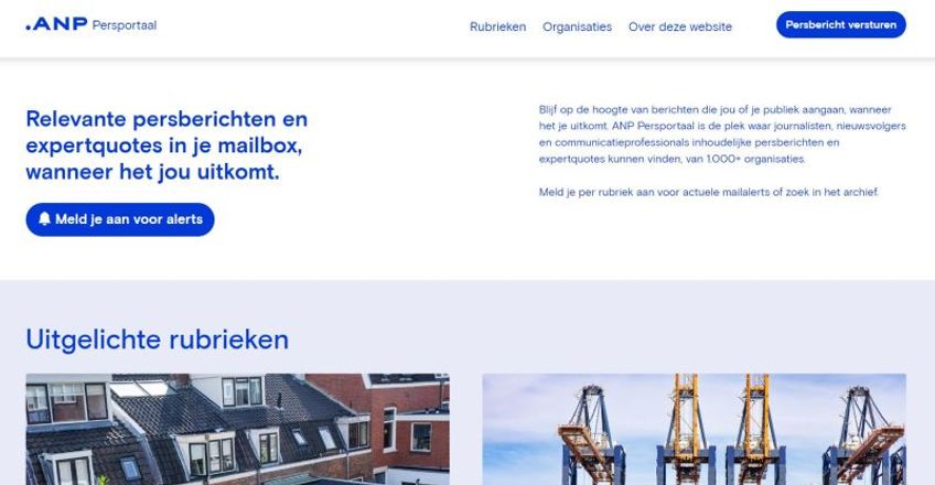 ANP Business opent ANP Persportaal