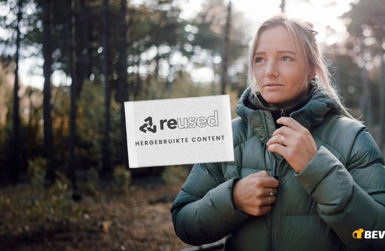Mediahuis en Bever recyclen online campagnemateriaal: ReUsed