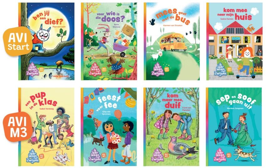 Zwijsen brengt nieuwe AVI-serie ‘Ik leer lezen met Zwijsen’