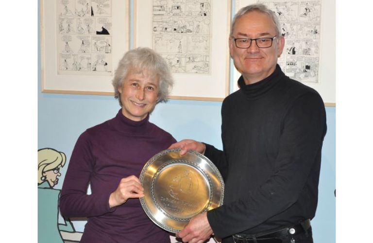 Stripprijs voor het Allard Pierson en conservator Jos van Waterschoot 