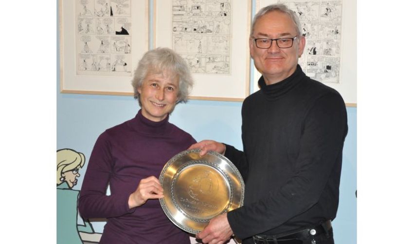 Stripprijs voor het Allard Pierson en conservator Jos van Waterschoot 