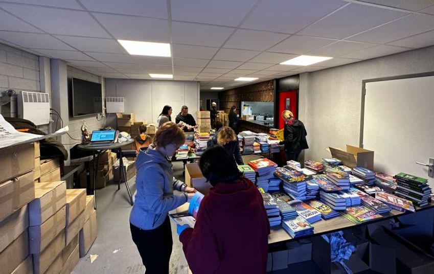 Oekraïense kinderen in Nederland ontvangen 8.000 boeken in hun moedertaal