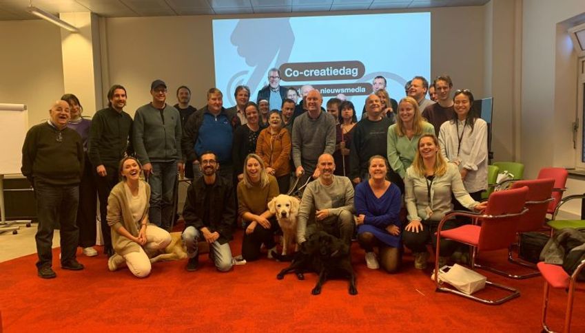 NPO organiseert co-creatiedag met blinden en slechtzienden