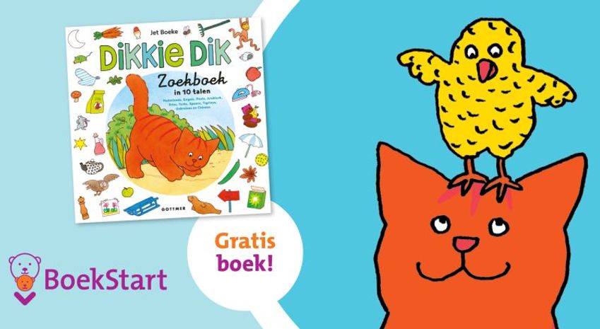 BoekStartcoach stimuleert voorlezen in thuistaal met Dikkie Dik