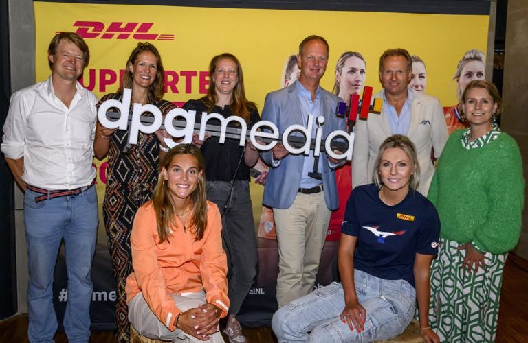 DPG Media support nationale vrouwenteams als partner van #SameDream