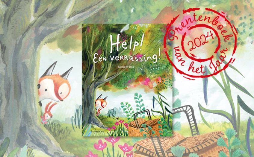 Help! Een verrassing! is Prentenboek van het Jaar 2024