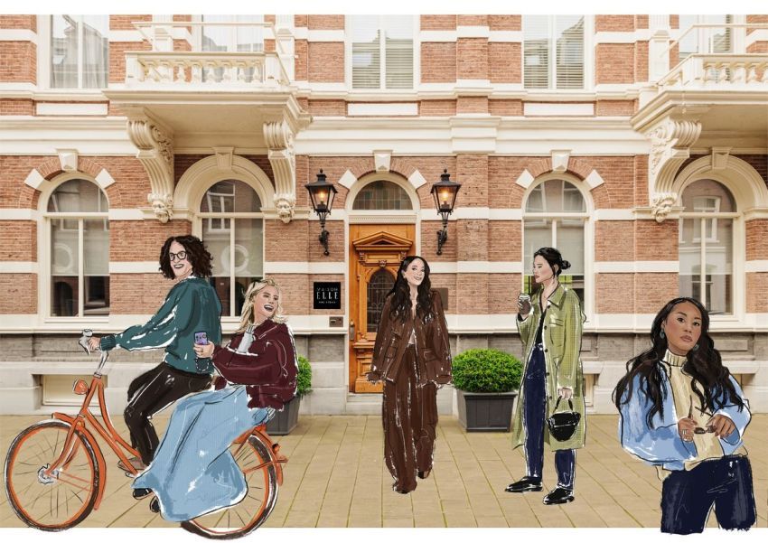 Mediamerk ELLE opent een viersterrenboetiekhotel in Amsterdam