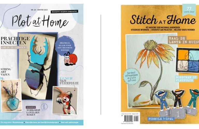 Scala Crossmedia neemt 2 nieuwe titels over: Stitch at Home en Plot at Home