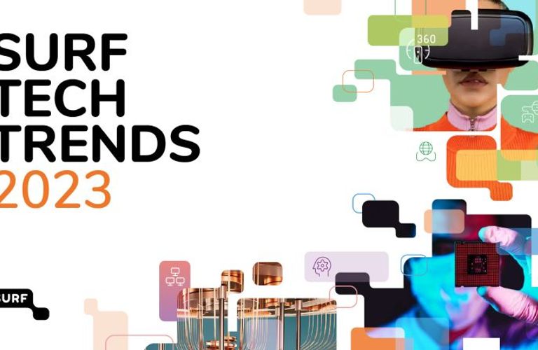 SURF Tech Trends 2023: rapport over trends voor onderwijs en onderzoek 
