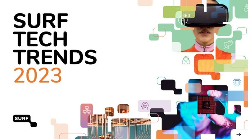 SURF Tech Trends 2023: rapport over trends voor onderwijs en onderzoek 
