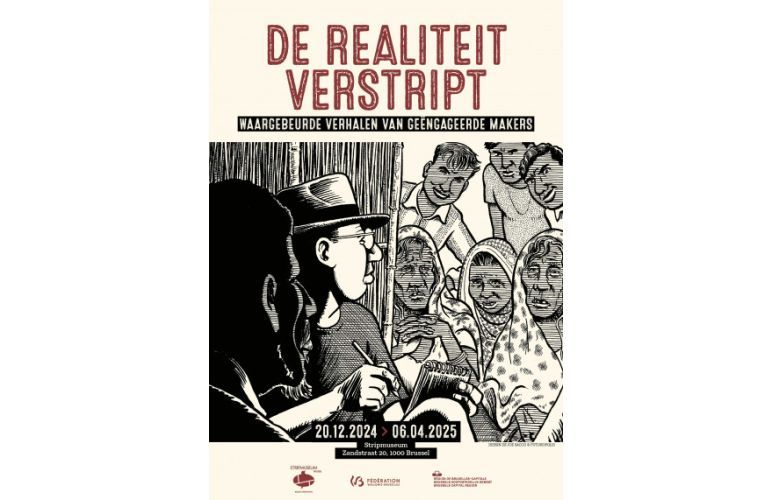 Brussels Stripmuseum opent tentoonstelling over documentaire strips