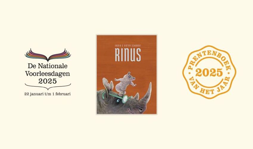 ‘Rinus’ is het Prentenboek van het Jaar 2025