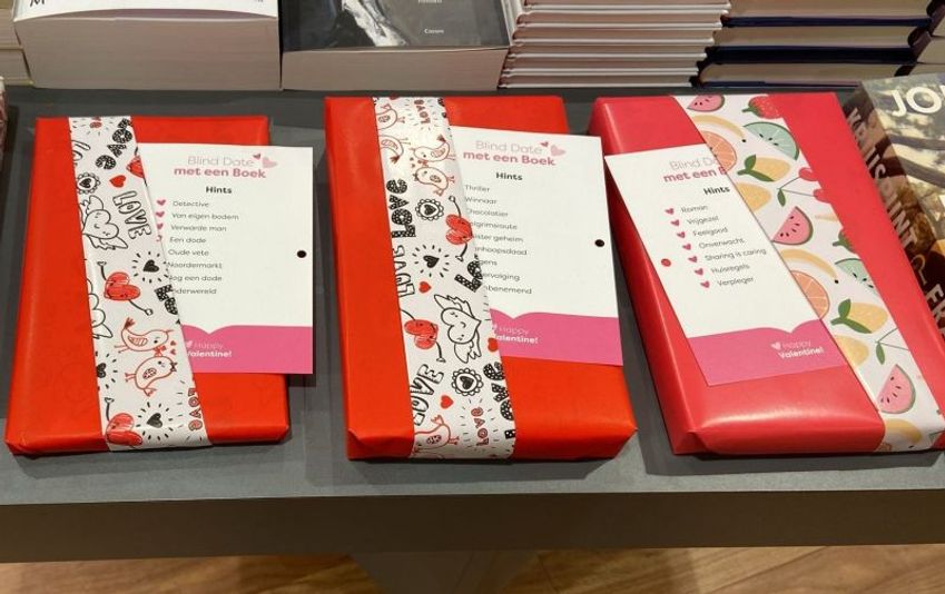 Valentijn bij Bruna en ReadShop: blind date met een boek