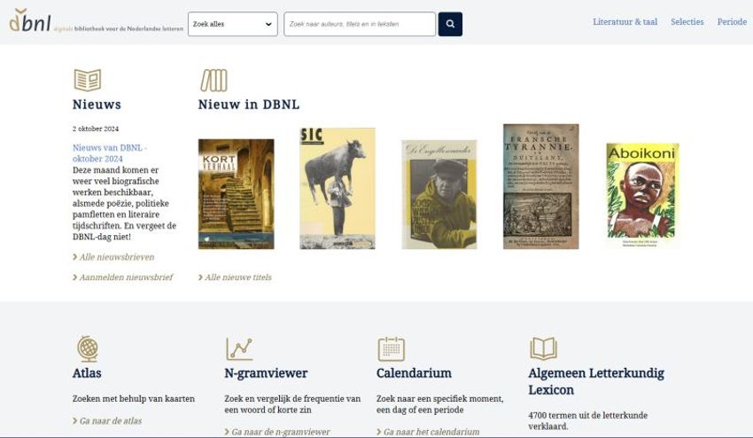 DBNL bestaat 25 jaar