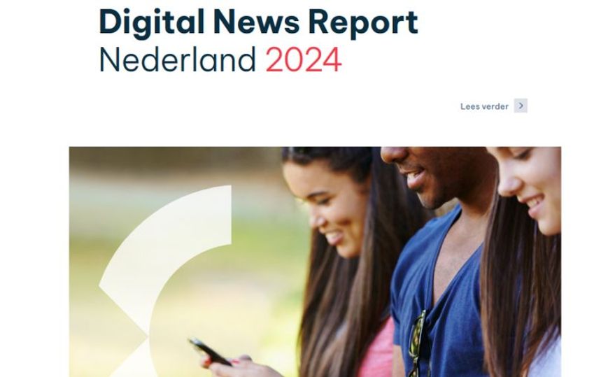 Digital News Report NL 2024: Interesse in nieuws neemt af, vertrouwen in nieuws daalt licht