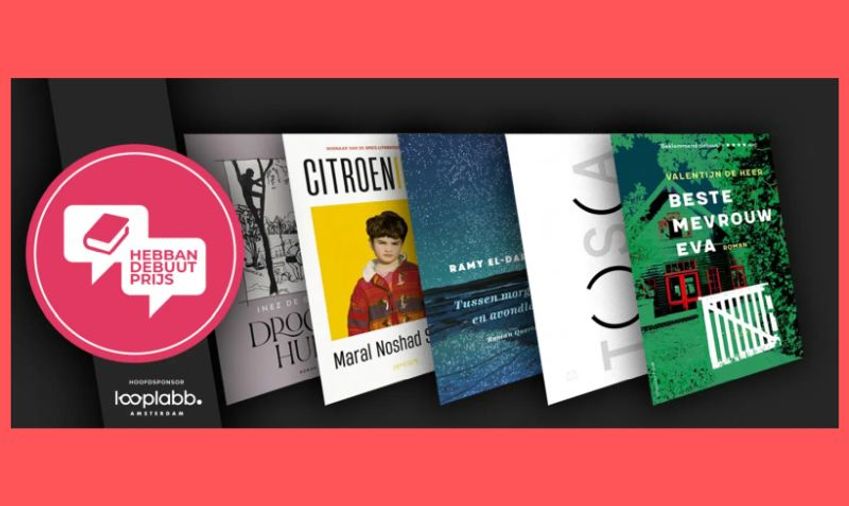 Shortlist Hebban Debuutprijs 2024 bekend 
