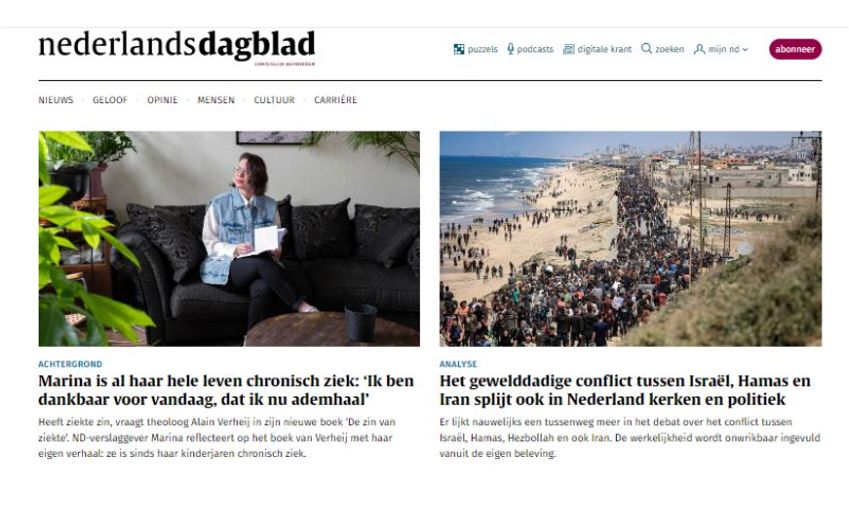 Nederlands Dagblad maakte winst in 2023: ‘Meer abonnees en inkomsten uit advertenties’