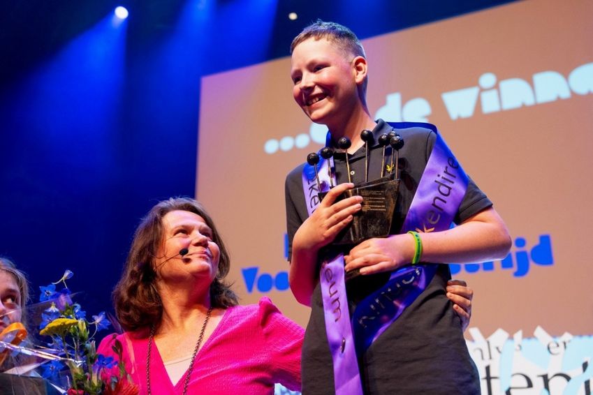 Fedde Ebbing is de Nationale Voorleeskampioen