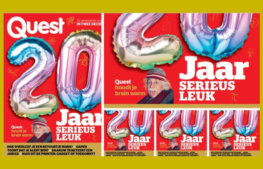 Quest viert 20-jarig bestaan, met restyling en digitale groei