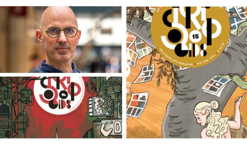 Hoofdredacteur Roel Daenen neemt na 16 nummers afscheid van Stripgids Magazine 