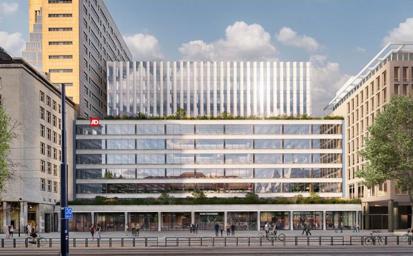 Het AD verhuist naar de Coolsingel in Rotterdam