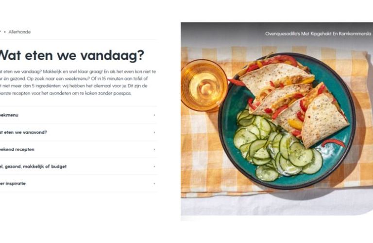  Allerhande-recepten dagelijks in AD en regionale kranten