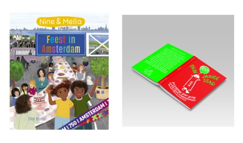 Amsterdam 750 jaar: een boek cadeau voor alle 60.000 basisschoolleerlingen 