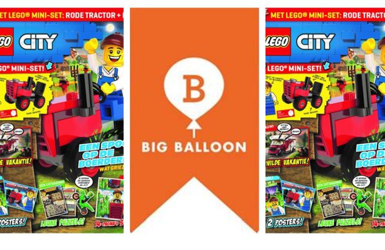 Big Balloon wordt grootste LEGO uitgever in de Benelux