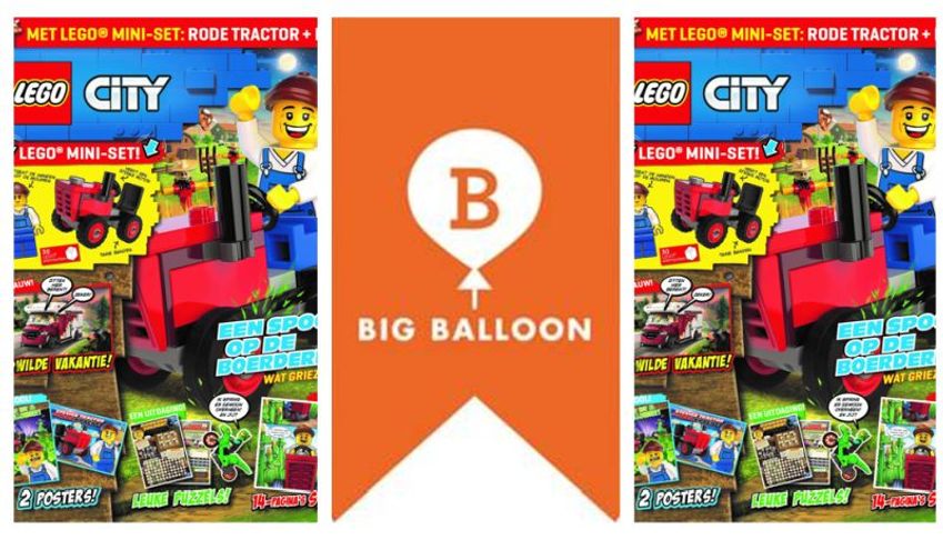 Big Balloon wordt grootste LEGO uitgever in de Benelux