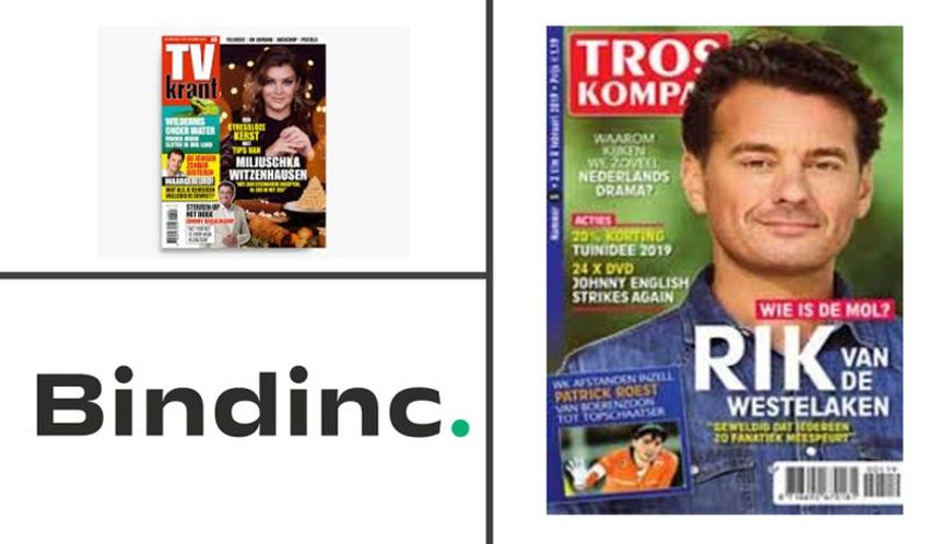 TrosKompas en TV Krant versterken positie bij Bindinc.