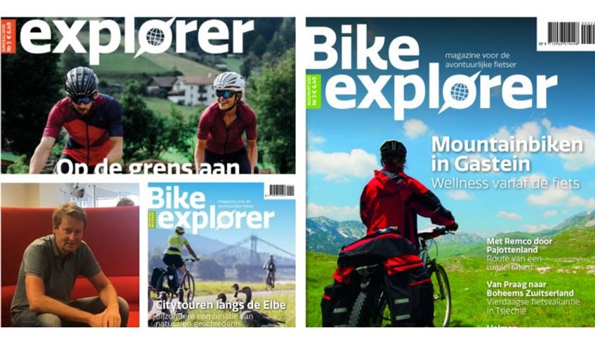 Jeroen Cnossen wordt hoofdredacteur van Bike explorer