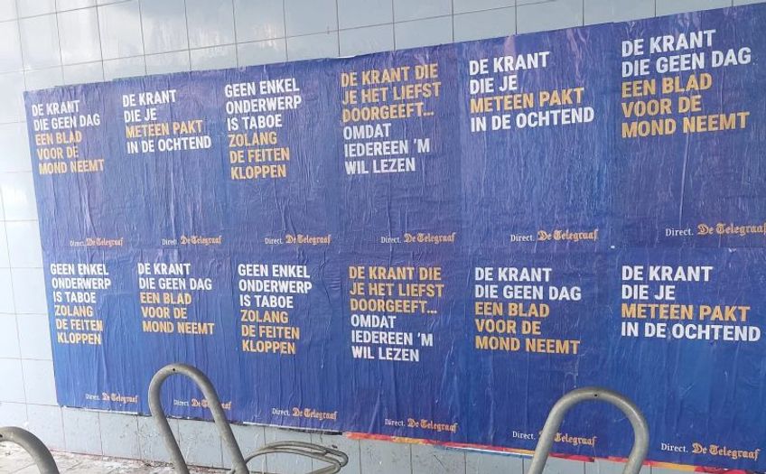 De Telegraaf lanceert merkcampagne: Direct. De Telegraaf.