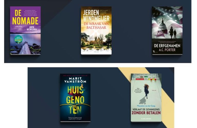 Genomineerden voor Hebban Thrillerprijs 2025 bekendgemaakt