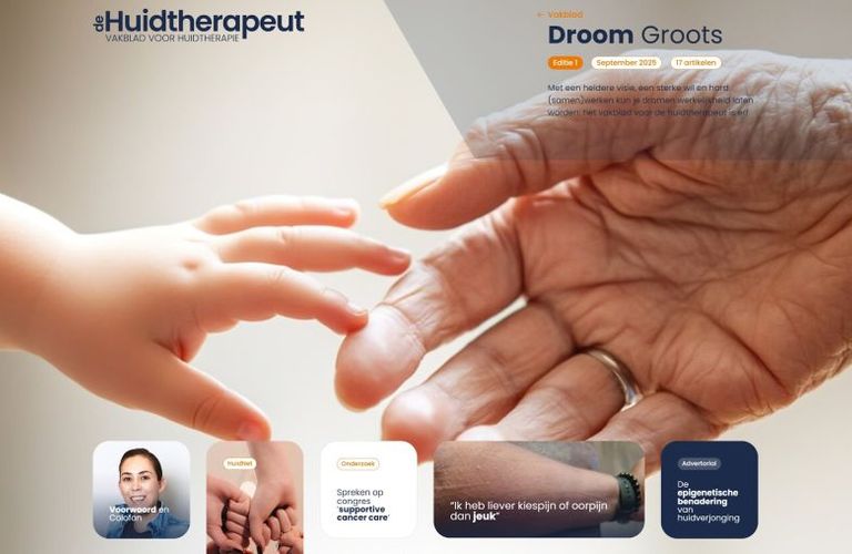NVH lanceert online vakblad ‘De Huidtherapeut’