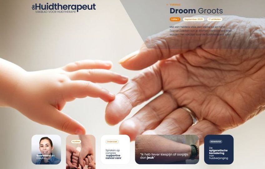 NVH lanceert online vakblad ‘De Huidtherapeut’