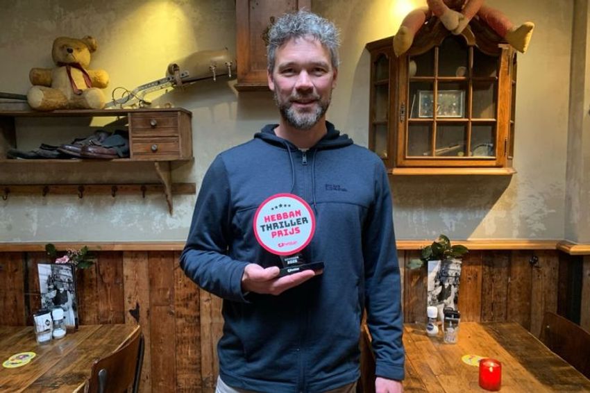 Arjan Alberts wint de Hebban Thrillerprijs 2025 met De erfgenamen