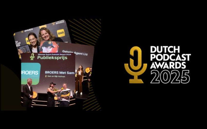 Dutch Podcast Awards 2025 uitgereikt