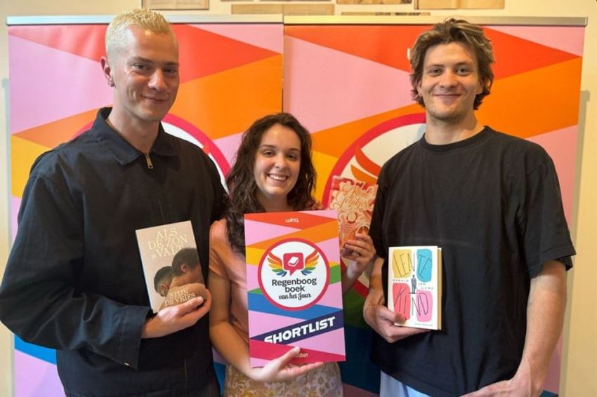 Drie jonge auteurs op shortlist Regenboogboek van het Jaar 2025