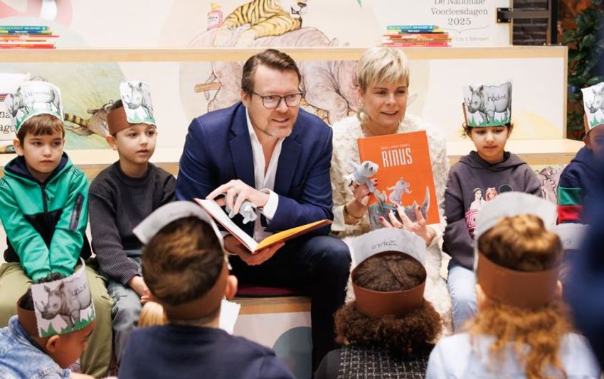 H.K.H. Prinses Laurentien en Z.K.H. Prins Constantijn openen De Nationale Voorleesdagen