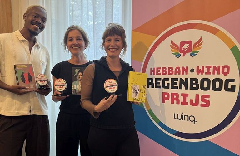 Nominaties Hebban • Winq Regenboogprijs 2026 bekend