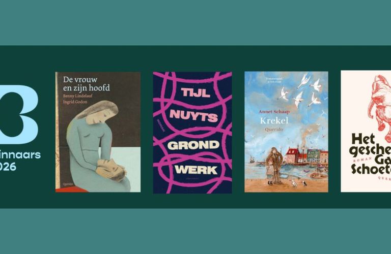 Tijl Nuyts, Benny Lindelauf en Ingrid Godon winnen de Boon 2026