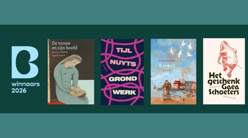 Tijl Nuyts, Benny Lindelauf en Ingrid Godon winnen de Boon 2026