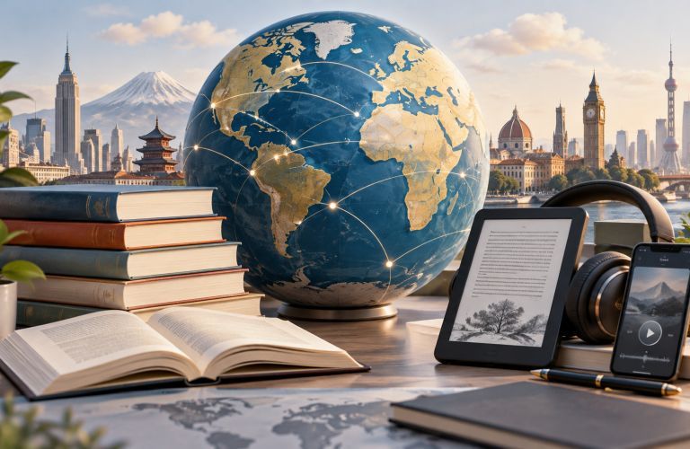 Boekenwereld in beweging