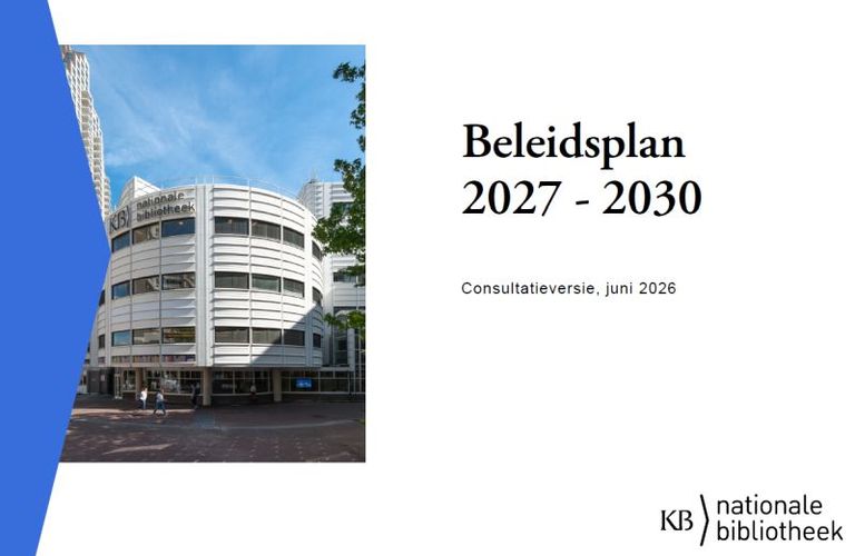 Denk mee over het Beleidsplan (2027-2030) van de KB 