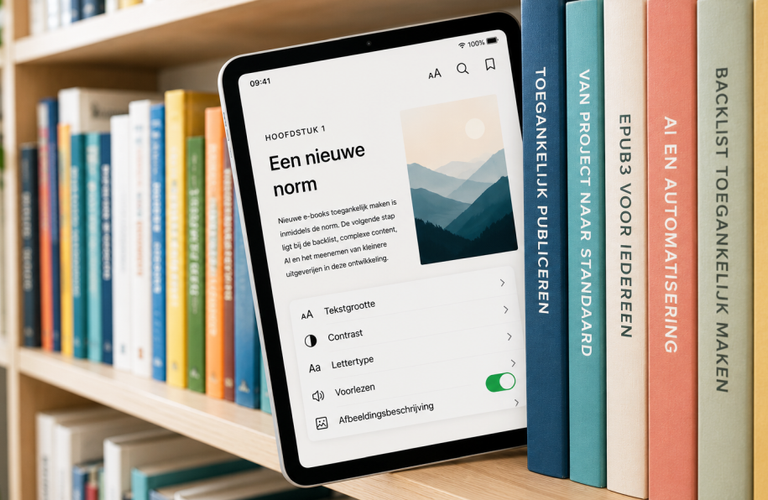 Nieuwe e-books zijn toegankelijk, nu roept de backlist